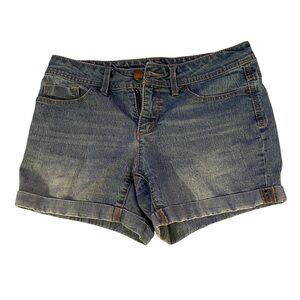Faded Glory Classic Blue Jean Shorts, Size 6